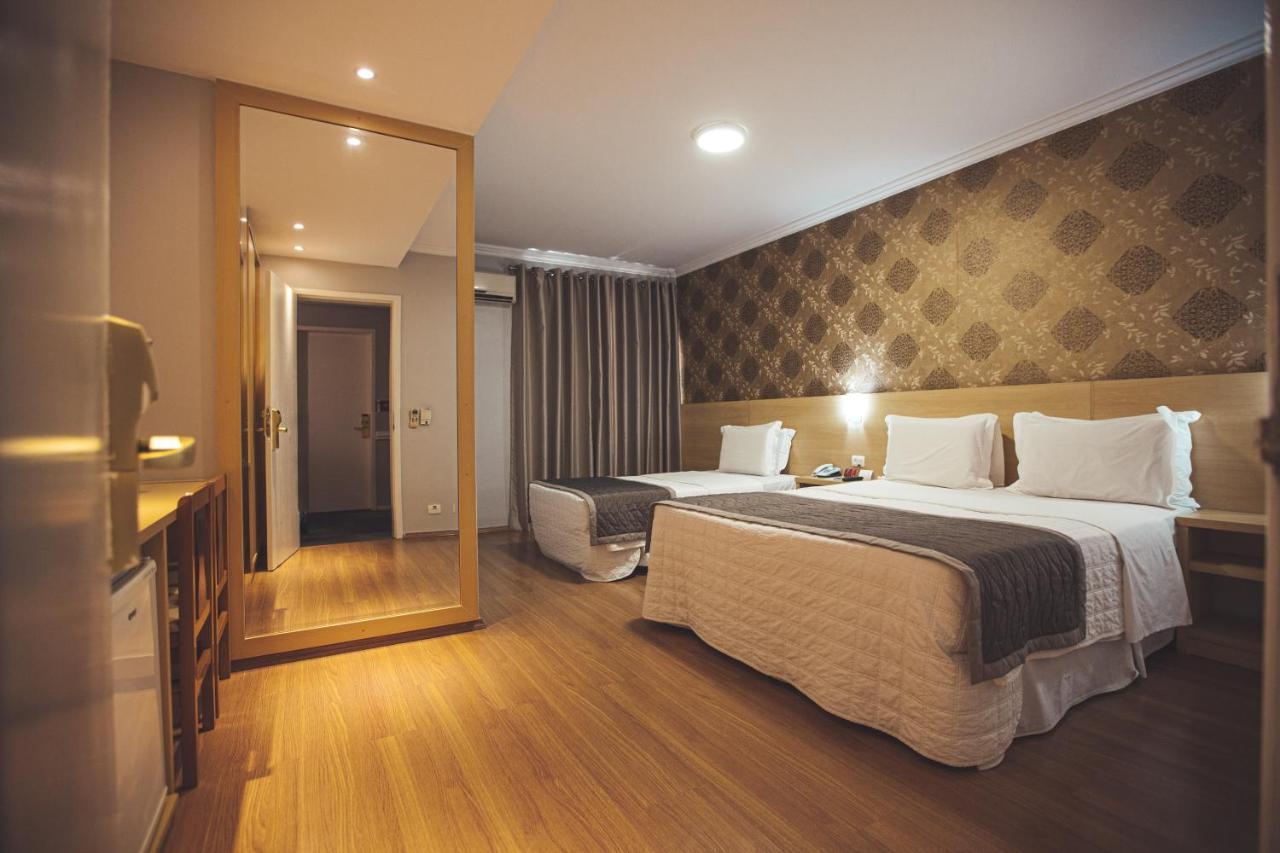 Hotel Rafain Centro Фос-ду-Игуасу Экстерьер фото
