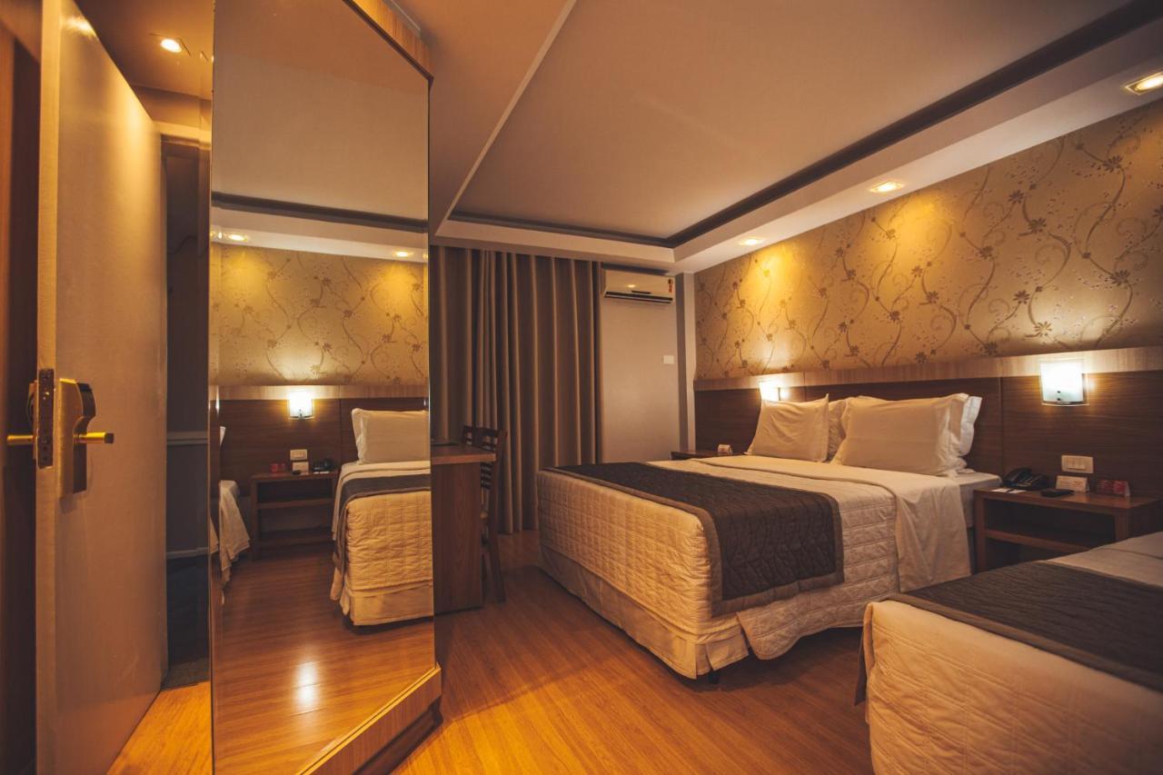 Hotel Rafain Centro Фос-ду-Игуасу Экстерьер фото