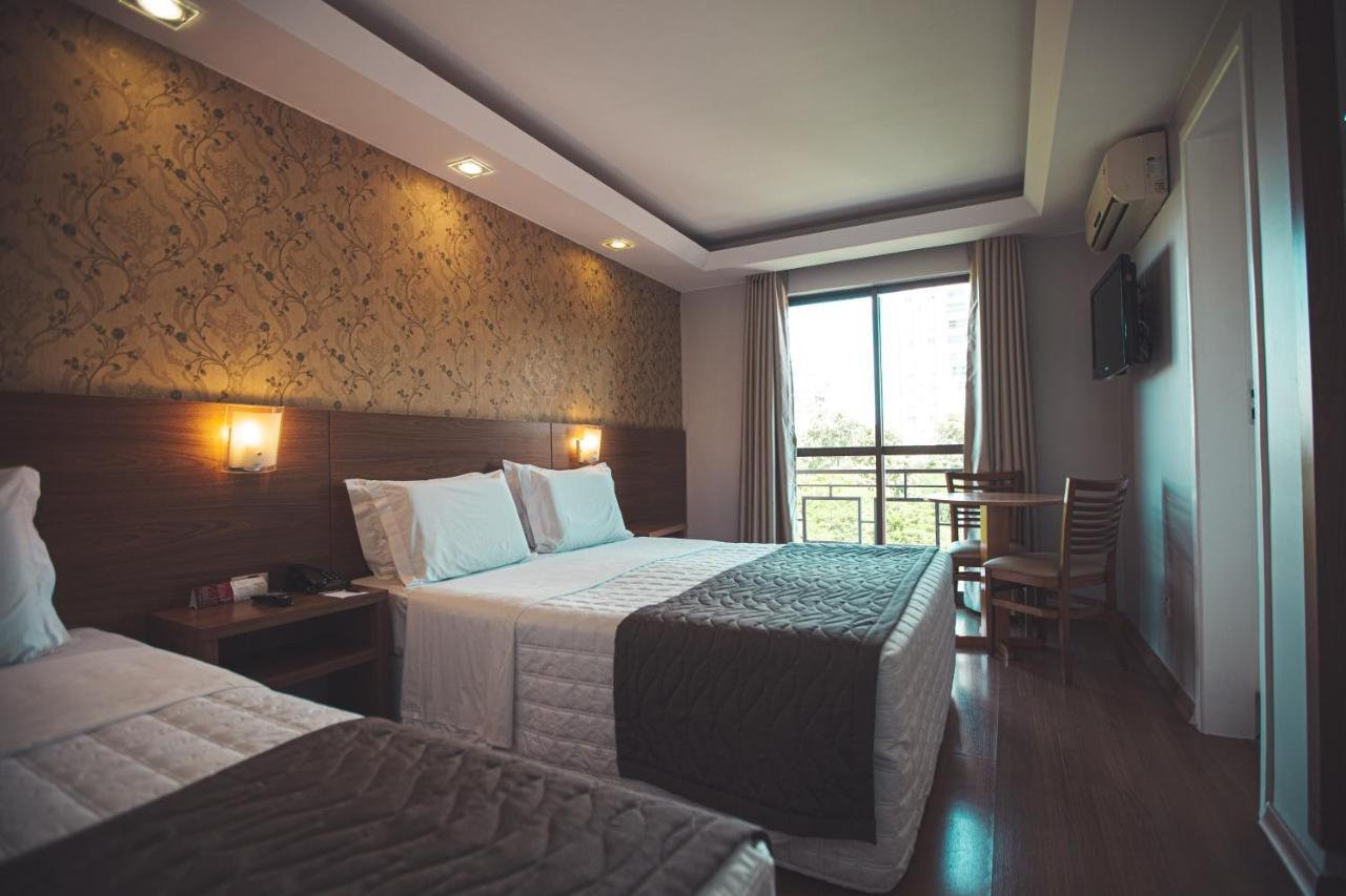 Hotel Rafain Centro Фос-ду-Игуасу Экстерьер фото