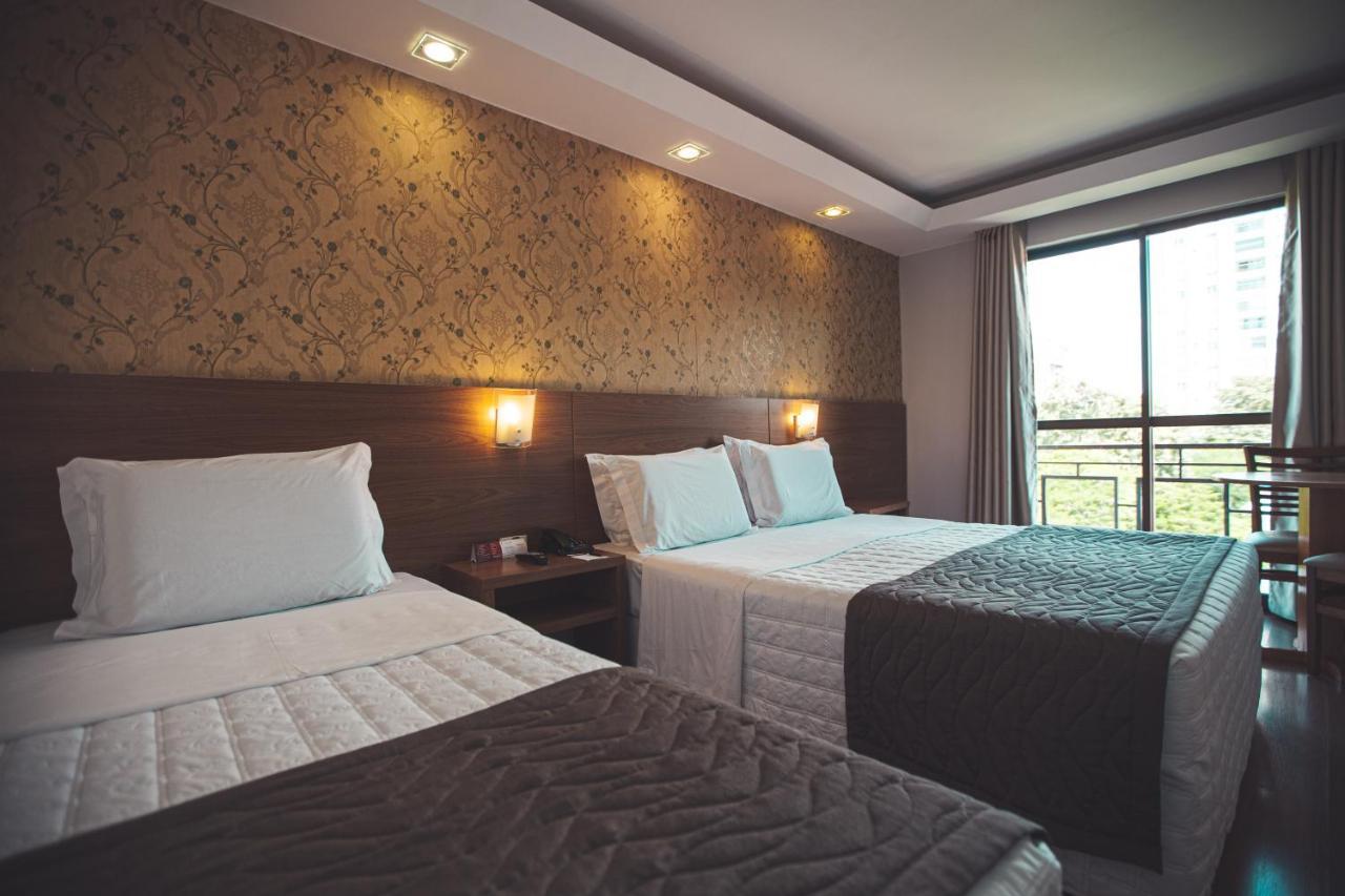 Hotel Rafain Centro Фос-ду-Игуасу Экстерьер фото