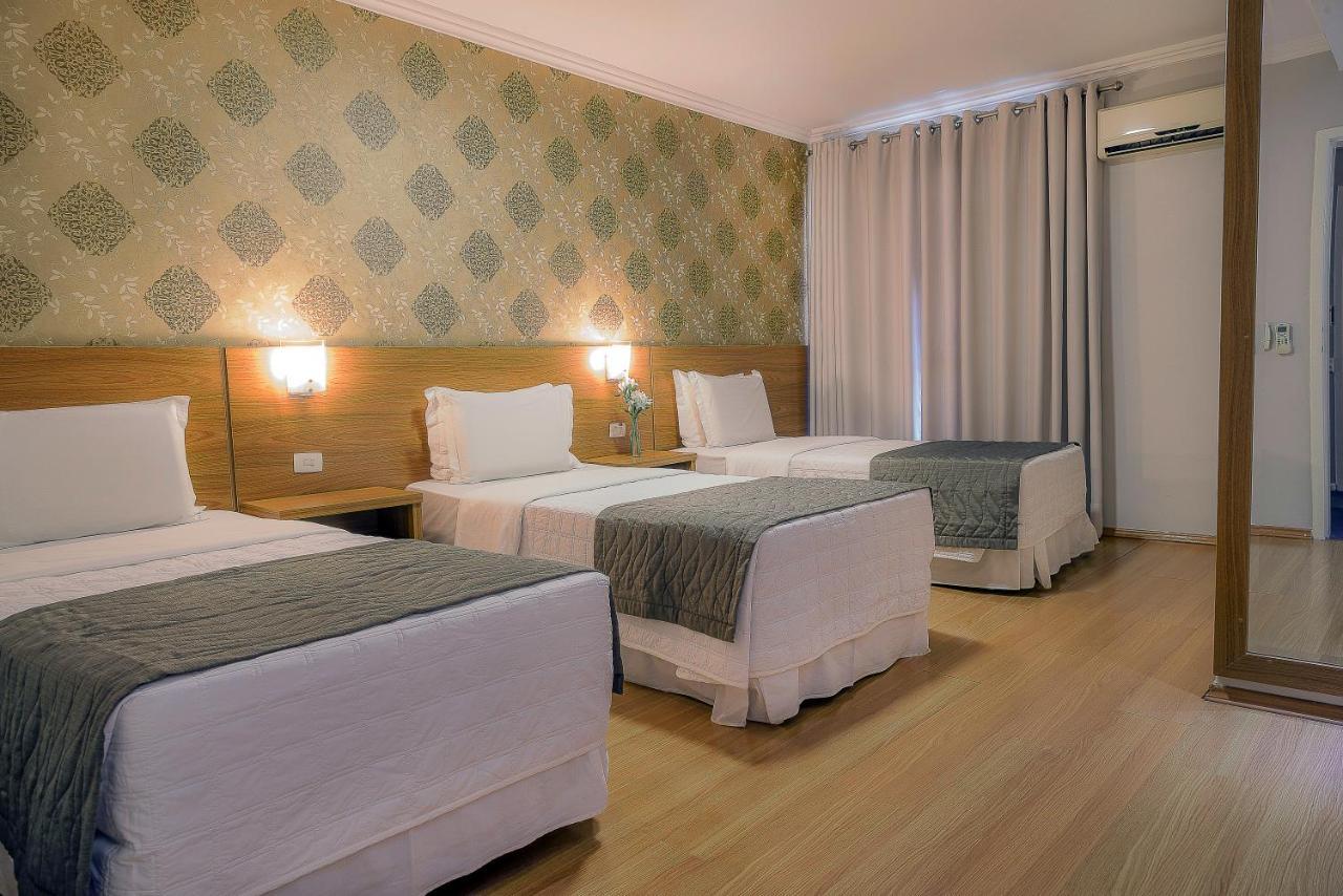 Hotel Rafain Centro Фос-ду-Игуасу Экстерьер фото