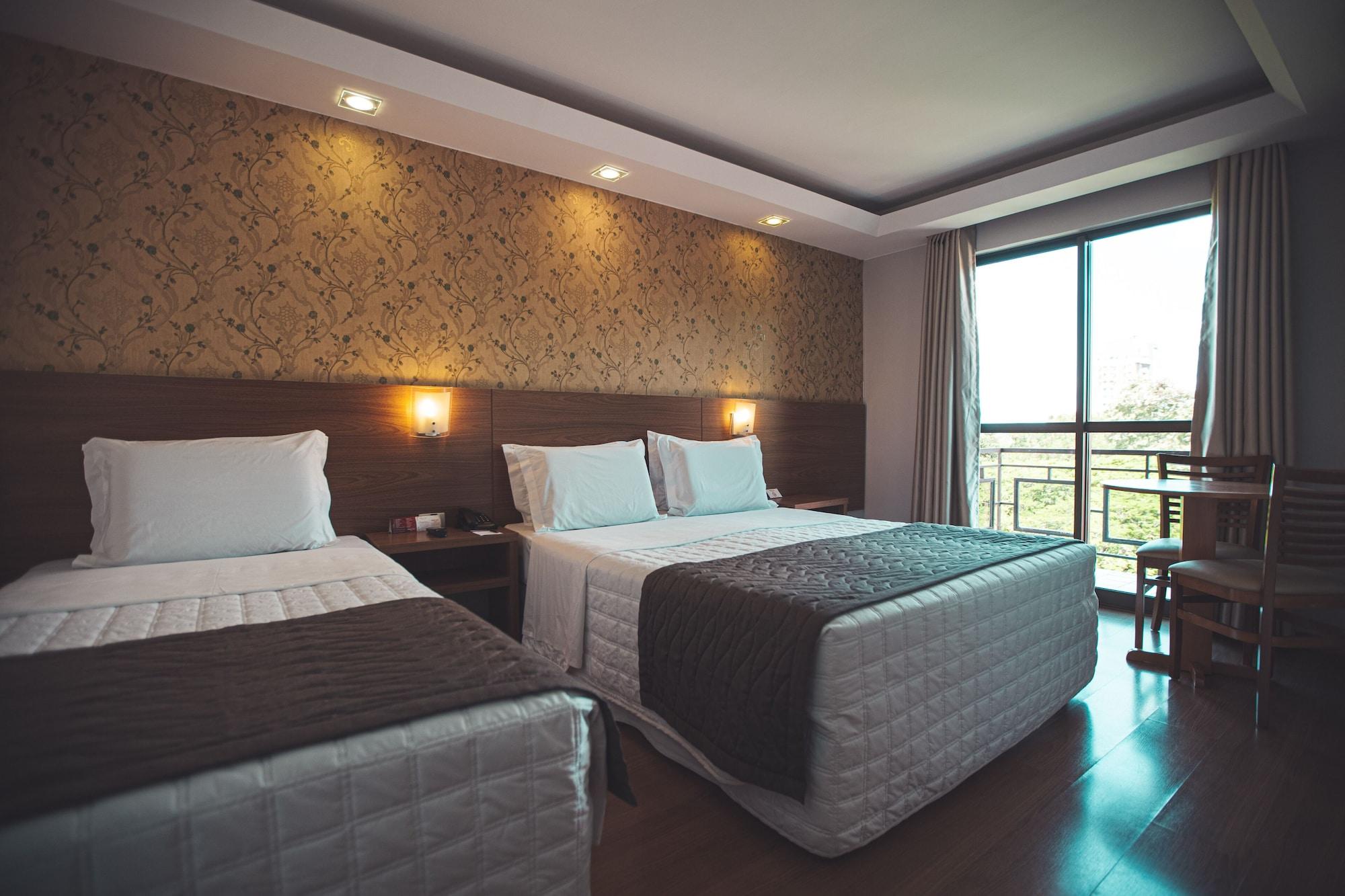 Hotel Rafain Centro Фос-ду-Игуасу Экстерьер фото