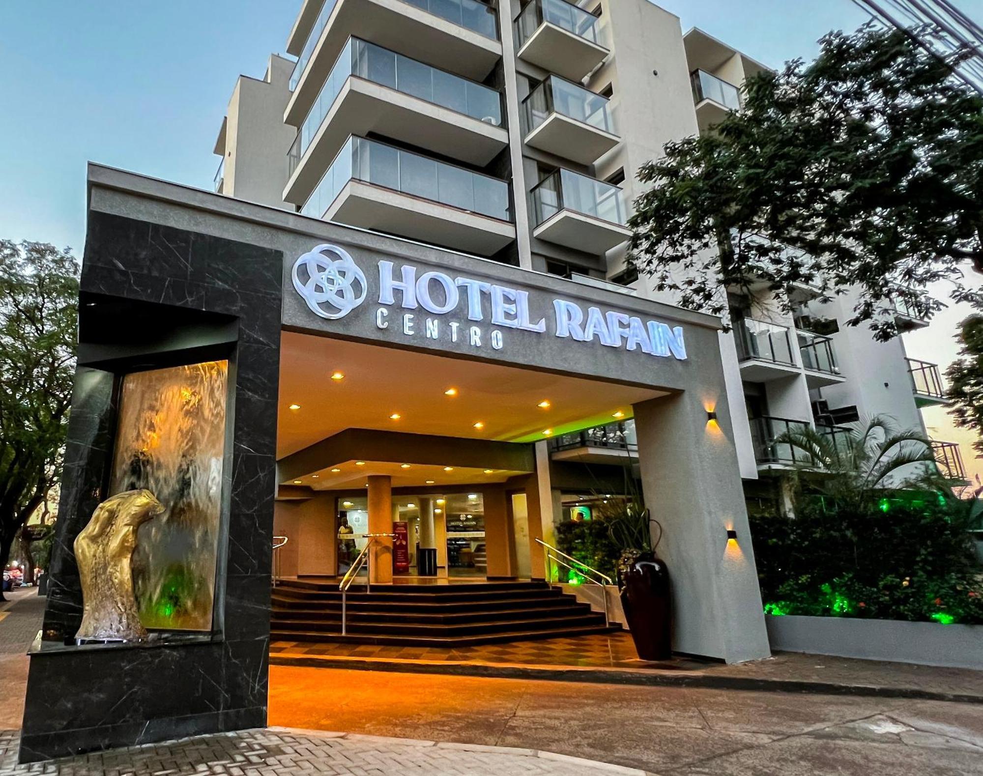 Hotel Rafain Centro Фос-ду-Игуасу Экстерьер фото
