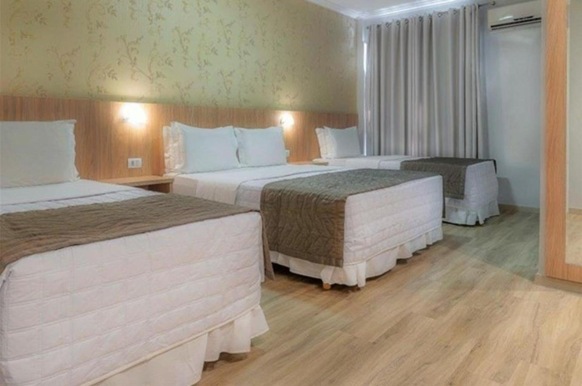 Hotel Rafain Centro Фос-ду-Игуасу Экстерьер фото