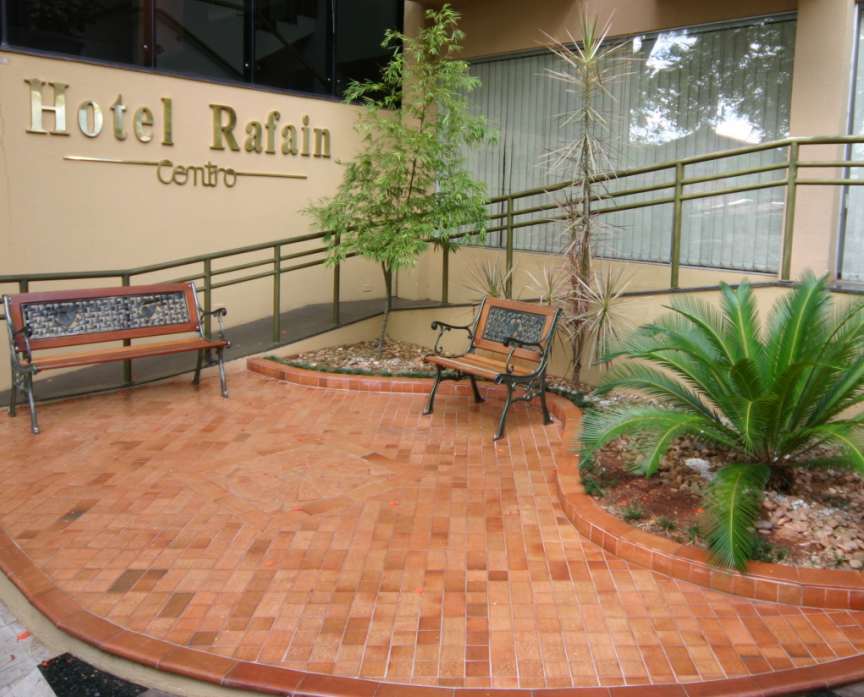 Hotel Rafain Centro Фос-ду-Игуасу Экстерьер фото